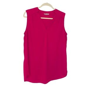 Pleione Long Sleeveless Top, Size Large